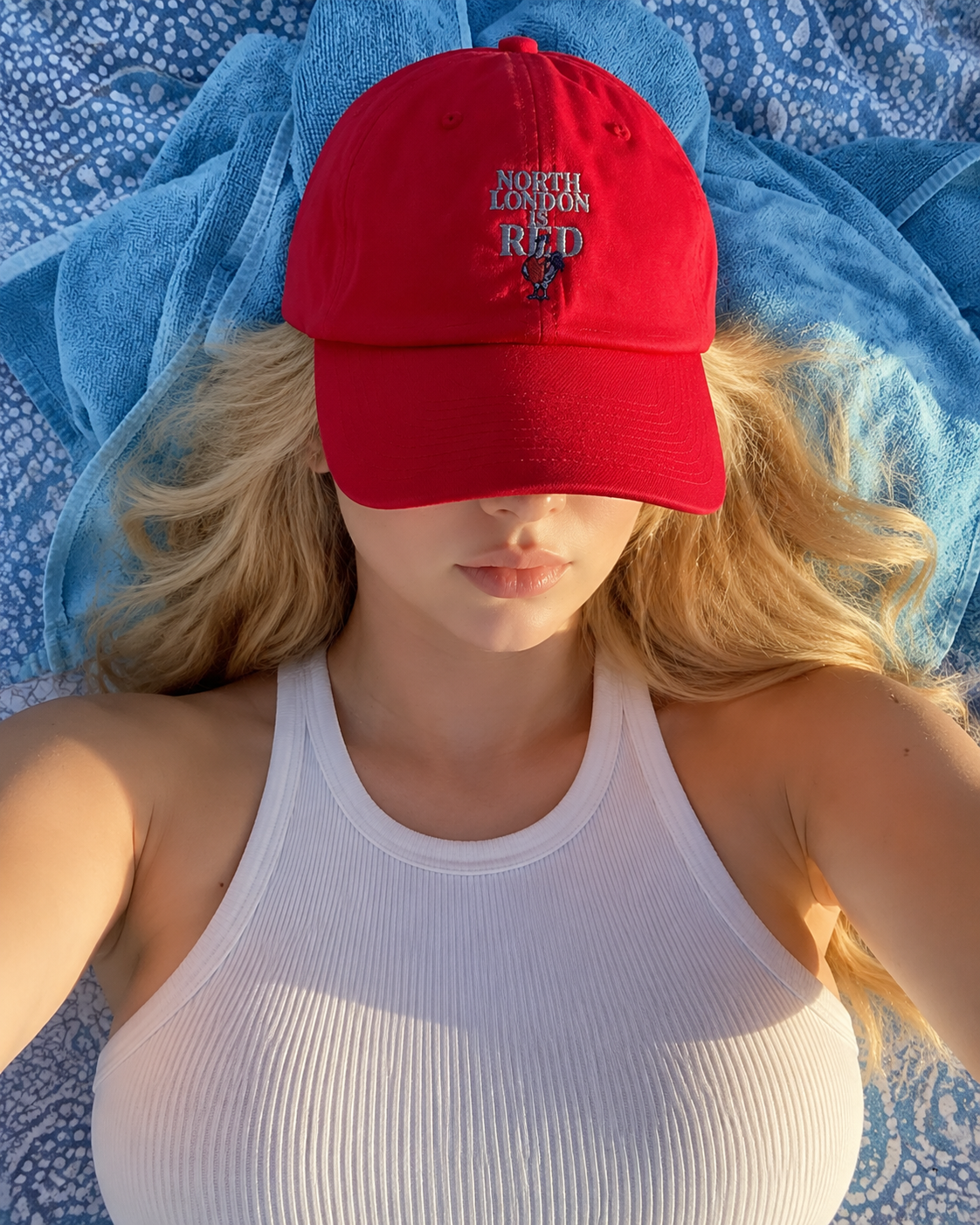 NORTH LONDON IS RED | Flexfit Baseball Cap