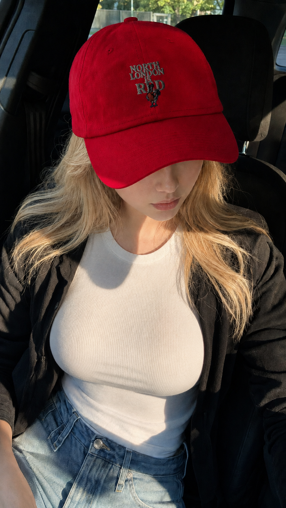 NORTH LONDON IS RED | Flexfit Baseball Cap