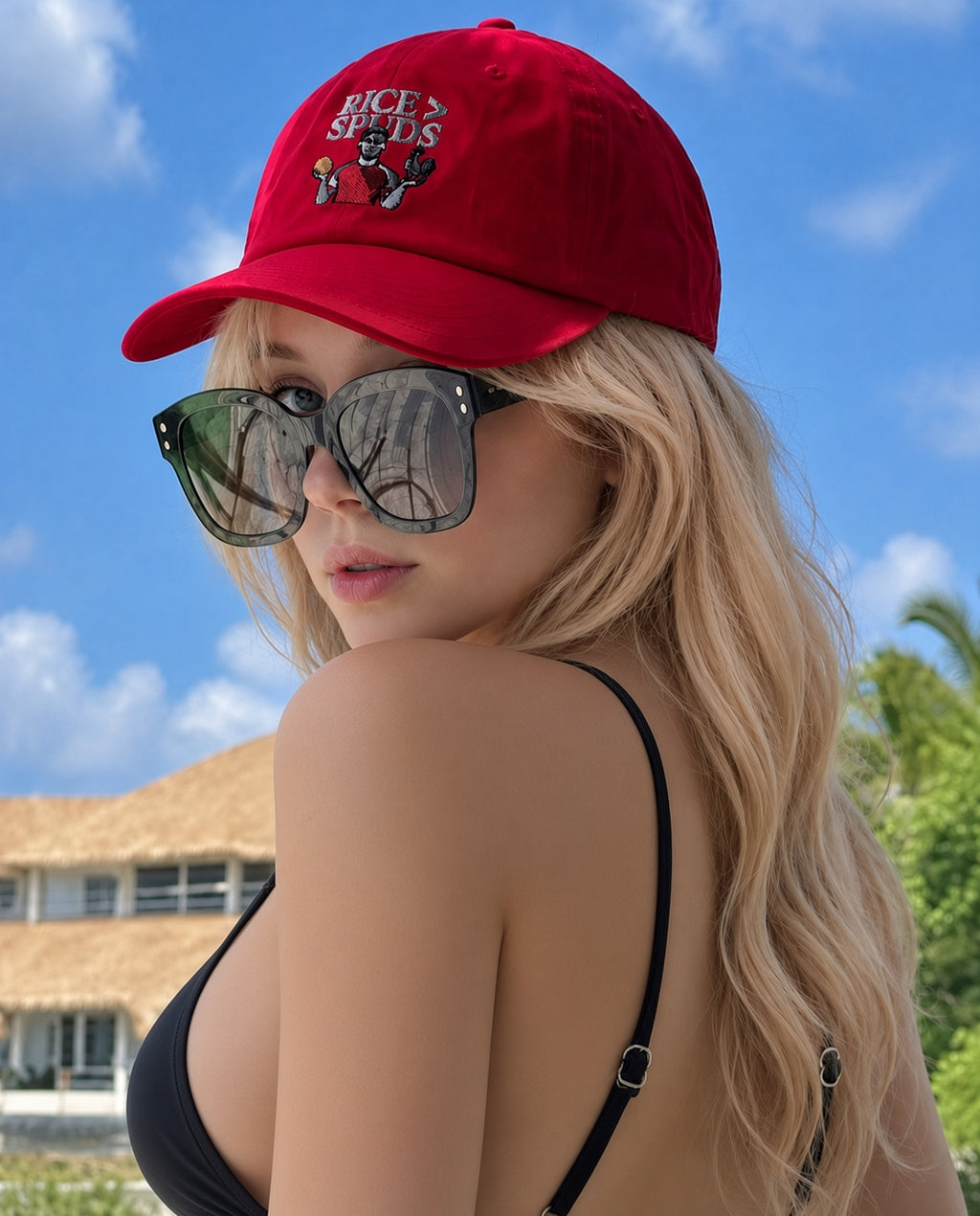 RICE OVER SPUDS | Flexfit Baseball Cap