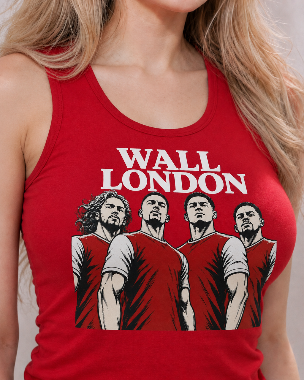 WALL LONDON | Unisex Tri-Blend Tank