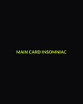 Main Card Insomniac Tee — front